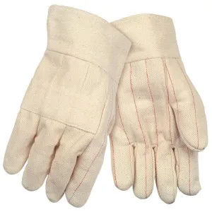 9124KI MCR Safety Heat Resistance Gloves, Large, Cotton, Natural