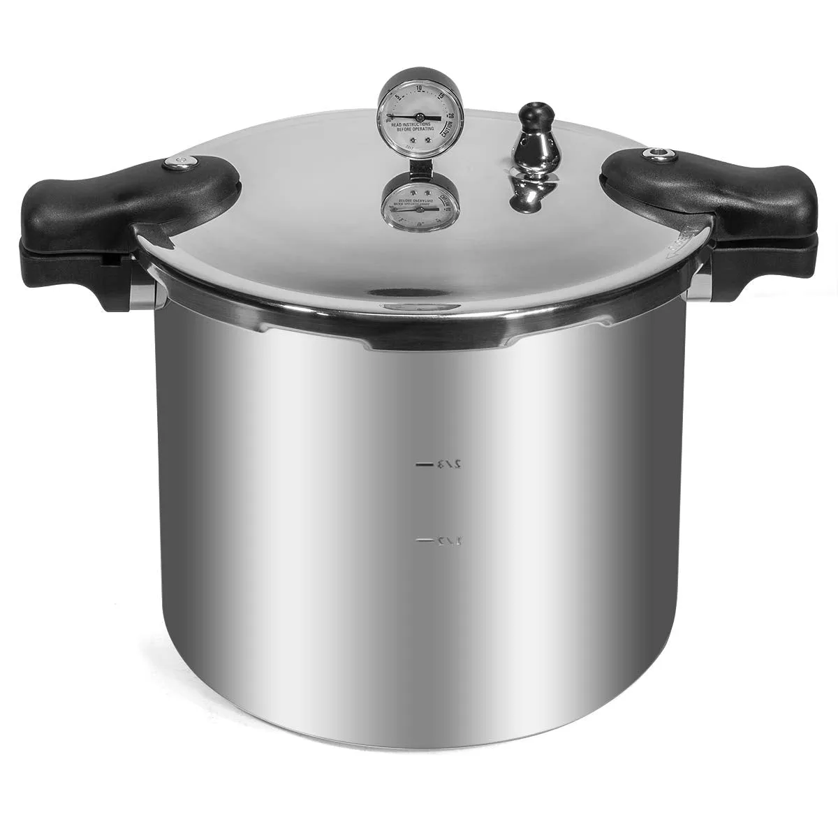 Barton - 22 Quart Capacity Pressure Cooker in Aluminum