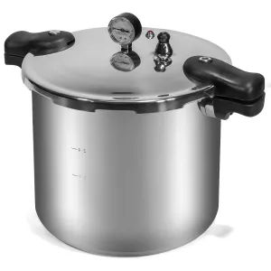 Barton - 22 Quart Capacity Pressure Cooker in Aluminum