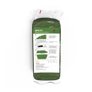 Blizzard 3 Layer Large Trauma Blanket - Green