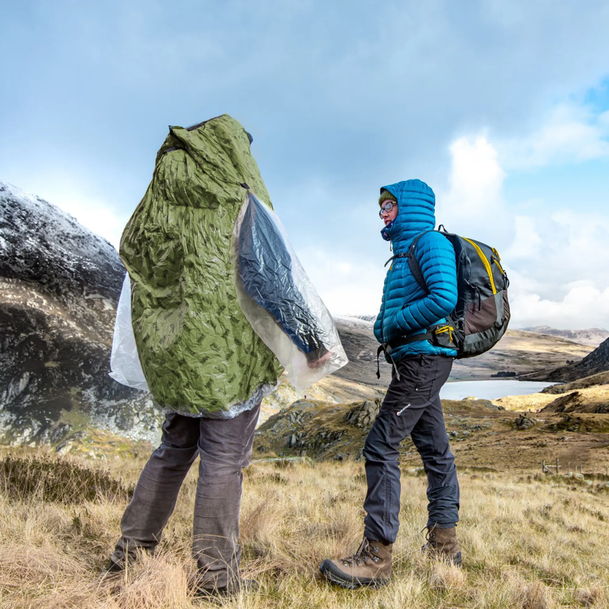 Blizzard 3 Layer Survival Jacket - Green