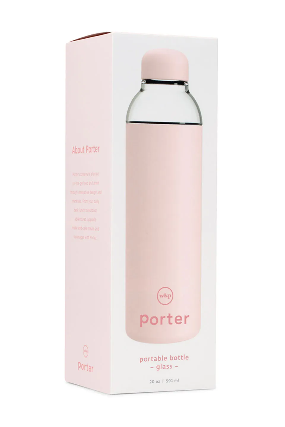 Blush Glass Bottle 591ml