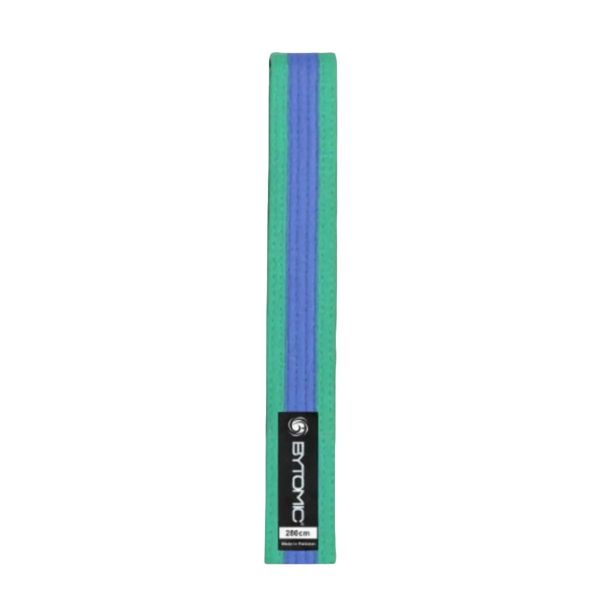 Bytomic Coloured Stripe Martial Arts Belt Green/Blue