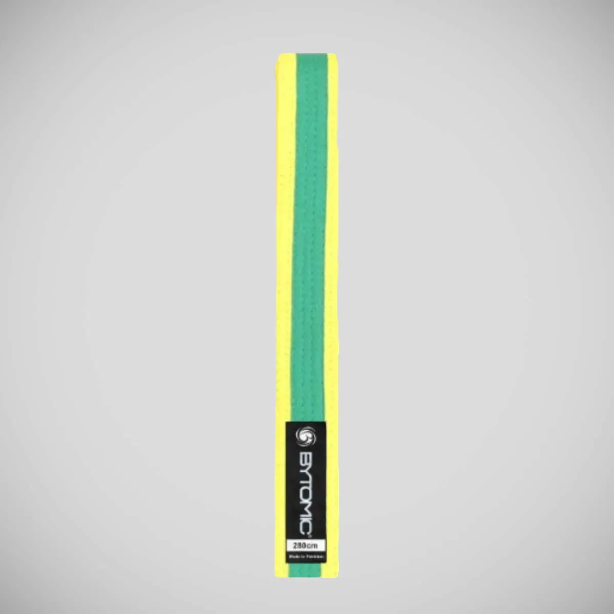 Bytomic Coloured Stripe Martial Arts Belt Yellow/Green