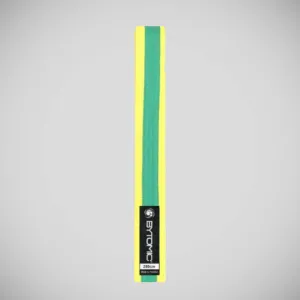 Bytomic Coloured Stripe Martial Arts Belt Yellow/Green