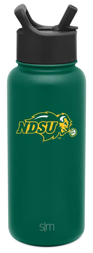 Collegiate Summit Water Bottle with Straw Lid