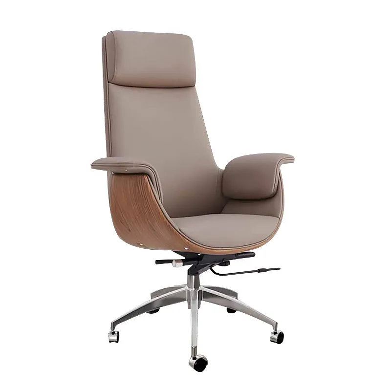 Comfortable Adjustable PU Leather Office Chairs with Headrests LBY-K001