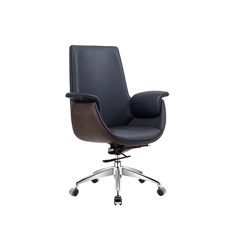 Comfortable Adjustable PU Leather Office Chairs with Headrests LBY-K001