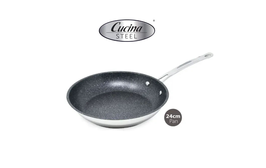 Cucina Steel 4 Piece Cookware Set