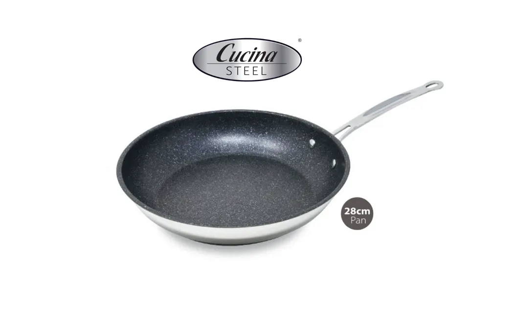 Cucina Steel 4 Piece Cookware Set