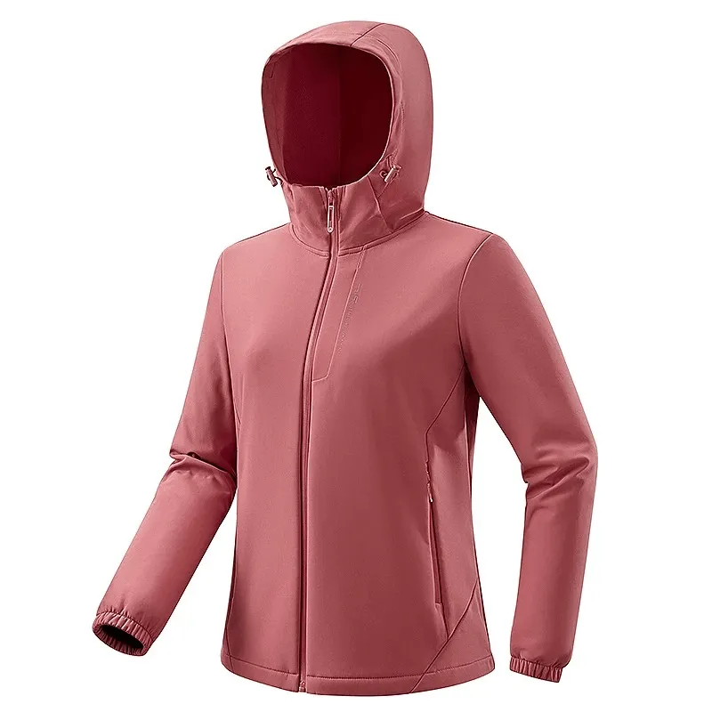 Fleece Softshell Hiking Jacket With Water Resistance Effect - SF1851