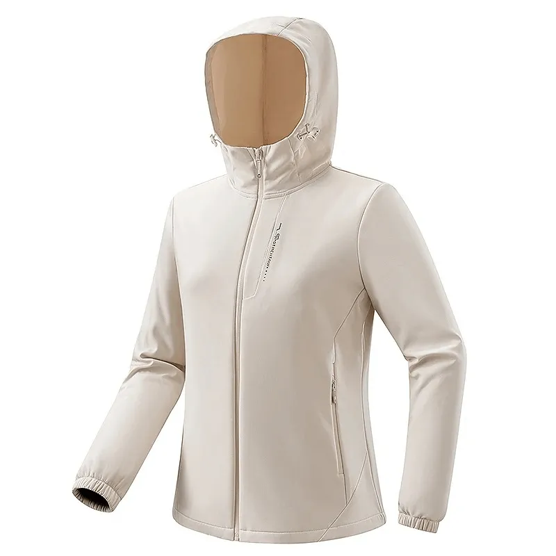 Fleece Softshell Hiking Jacket With Water Resistance Effect - SF1851