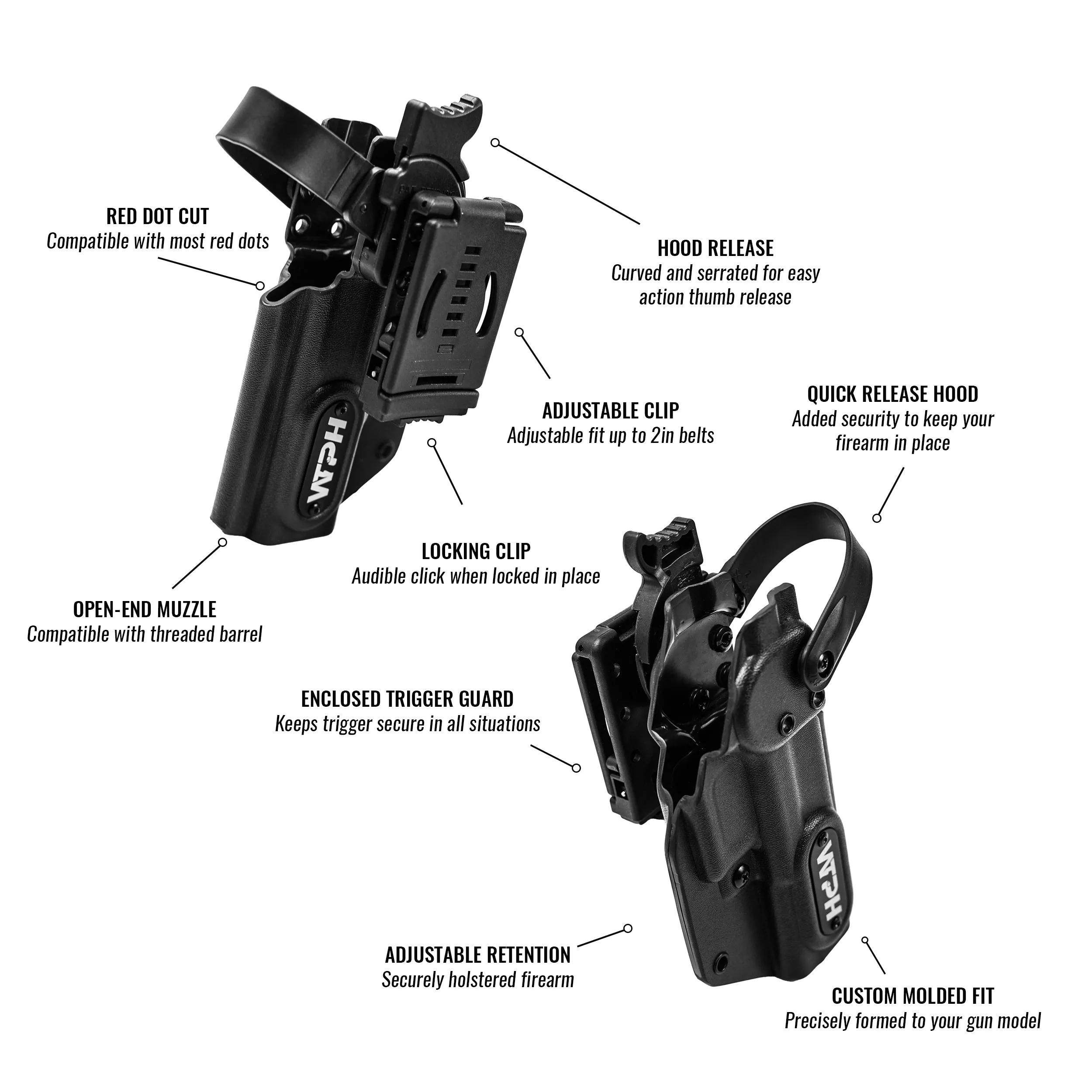 FN 509 Midsize with Streamlight TLR-1/1S/HL Light Level 2 Duty Holster