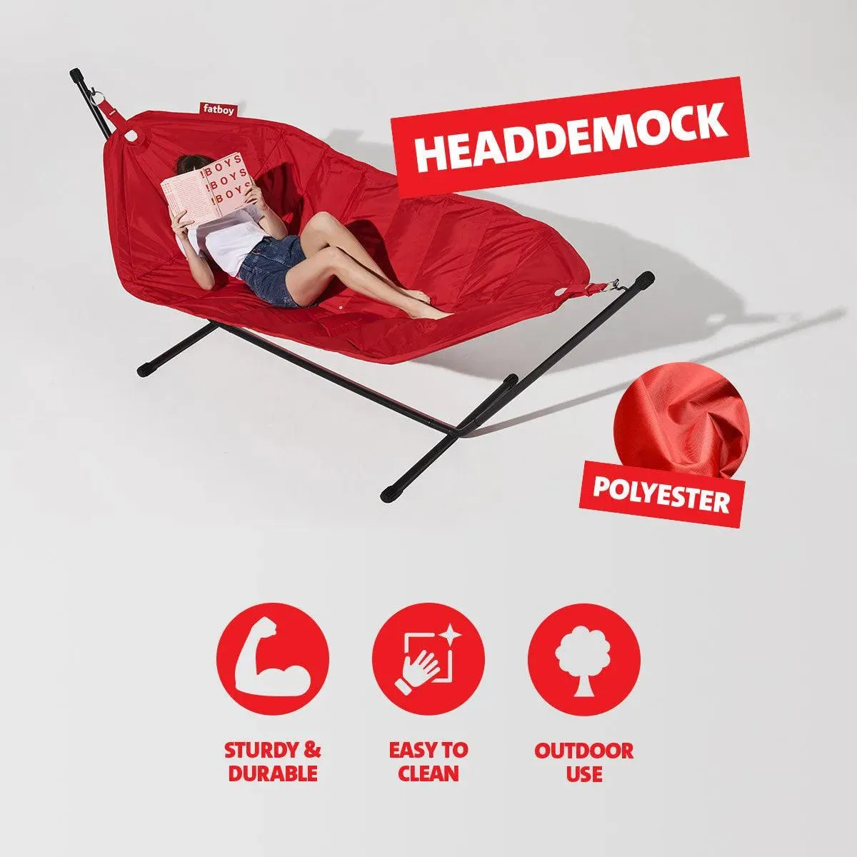 Headdemock Hammock Deluxe incl Pillow & Cover - Fatboy