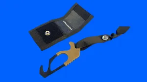 Heavy duty compact metal safety knife