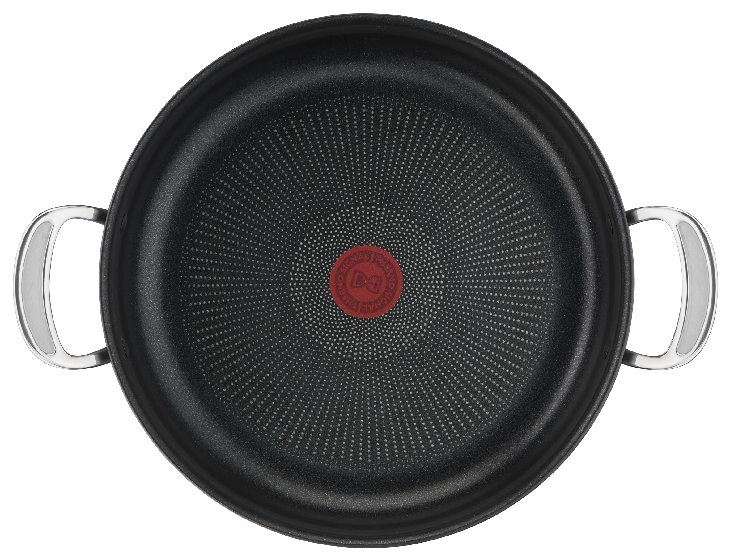 Jamie Oliver by Tefal Cooks Classic Induction Non-Stick Hard Anodised All-In-One Pan 30cm   Lid