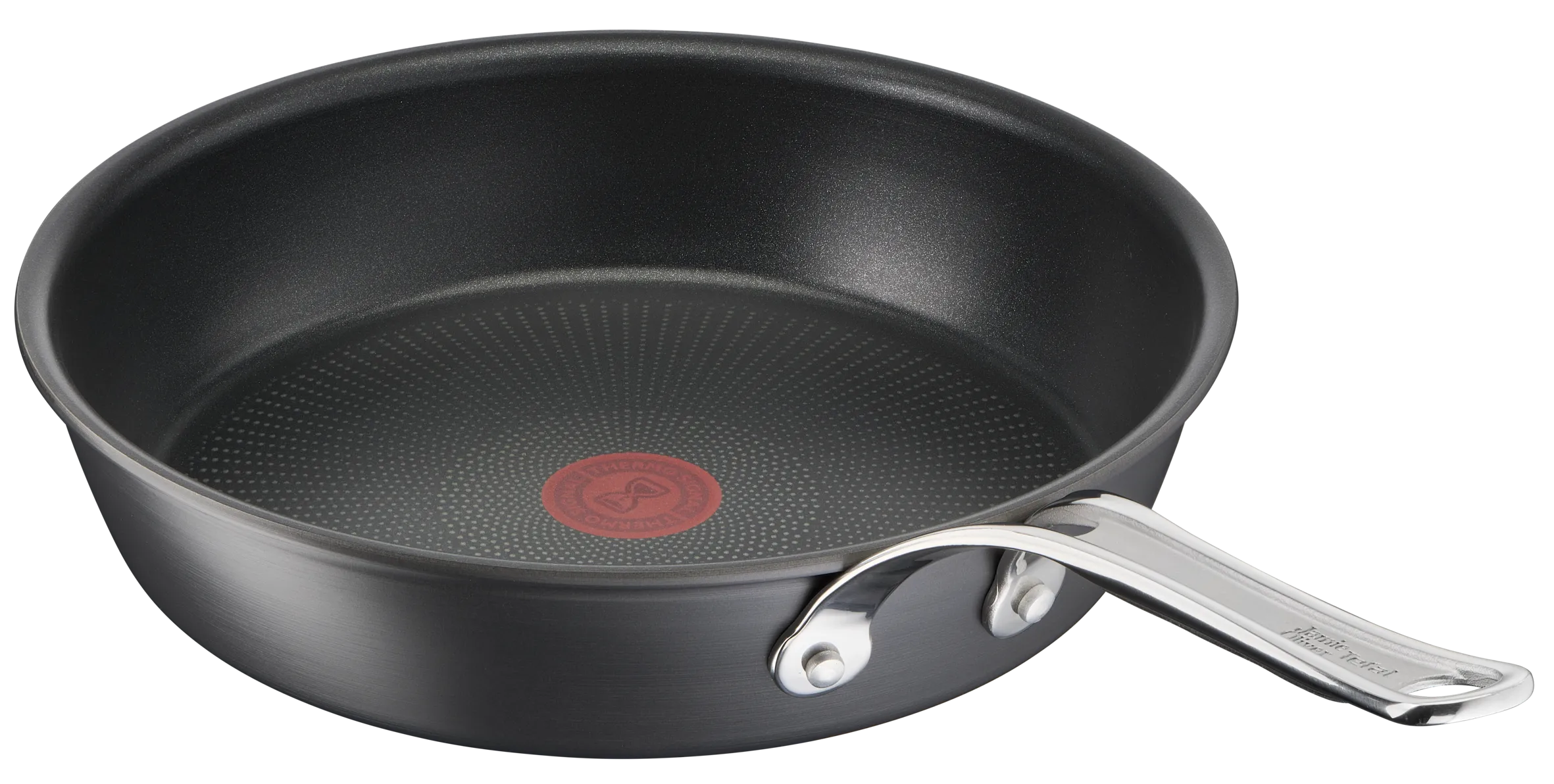 Jamie Oliver by Tefal Cooks Classic Non-Stick Induction Hard Anodised Twinpack Frypan Set 24/28cm