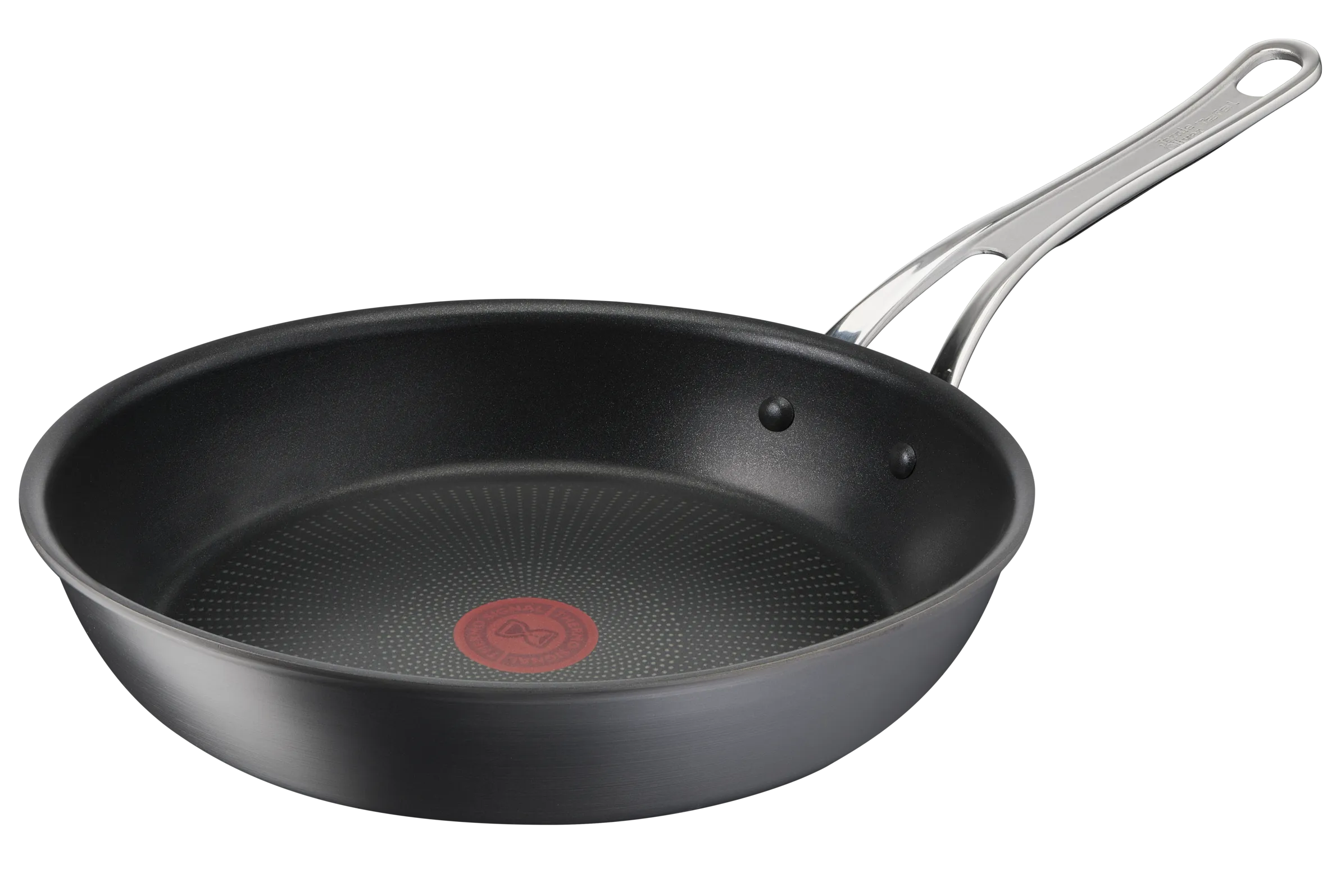 Jamie Oliver by Tefal Cooks Classic Non-Stick Induction Hard Anodised Twinpack Frypan Set 24/28cm