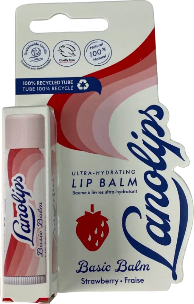 Lanolips Ultra-Hydrating Lip Balm Strawberry 4.5g