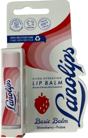 Lanolips Ultra-Hydrating Lip Balm Strawberry 4.5g