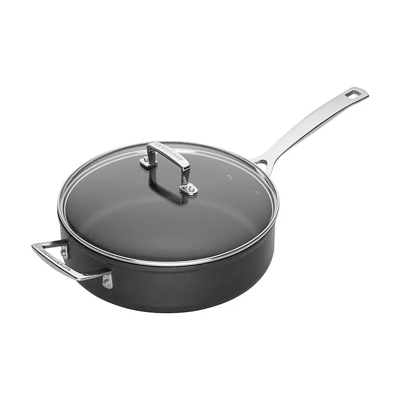 Le Creuset Toughened Non-Stick Sauté Pan with Glass Lid 26cm