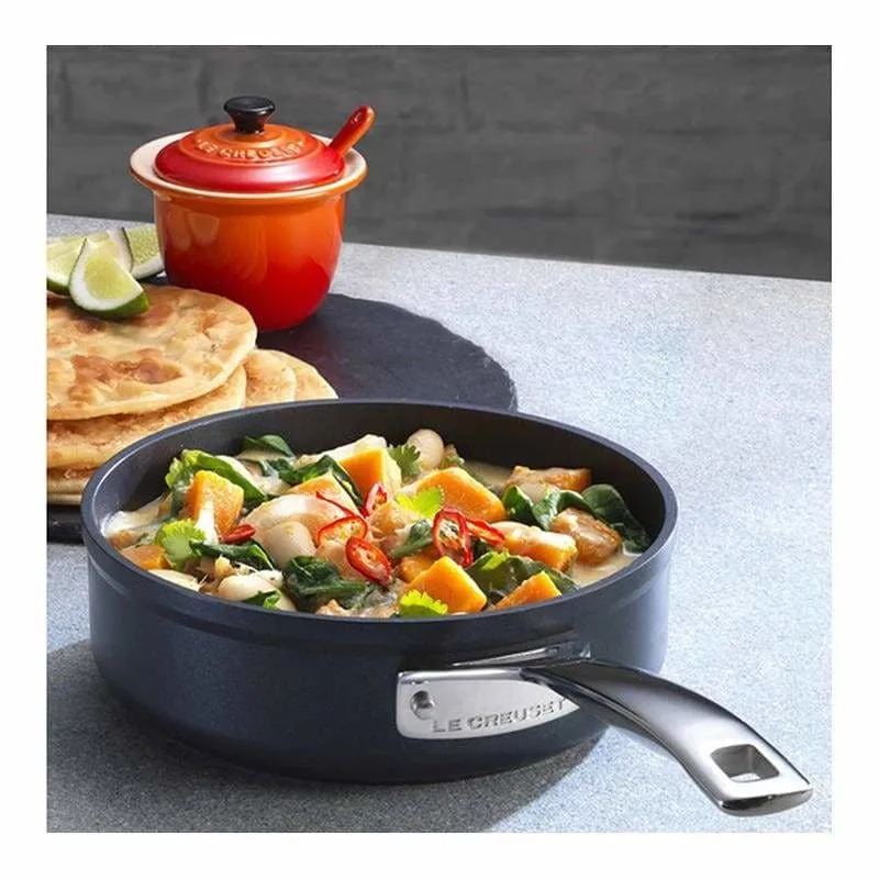 Le Creuset Toughened Non-Stick Sauté Pan with Glass Lid 26cm