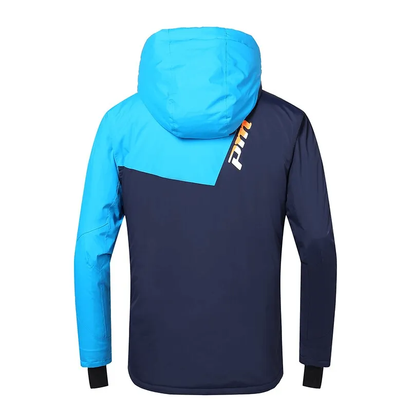 Men's Micro Fleece Linning Ski Jacket with Detachable Hood - SF0857