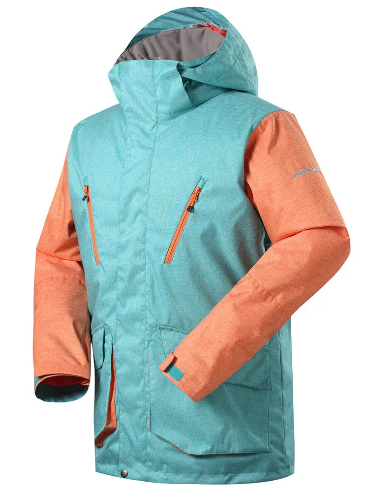 Men's Winter Waterproof Windproof Snowboard Jacket & Ski Down Jacket