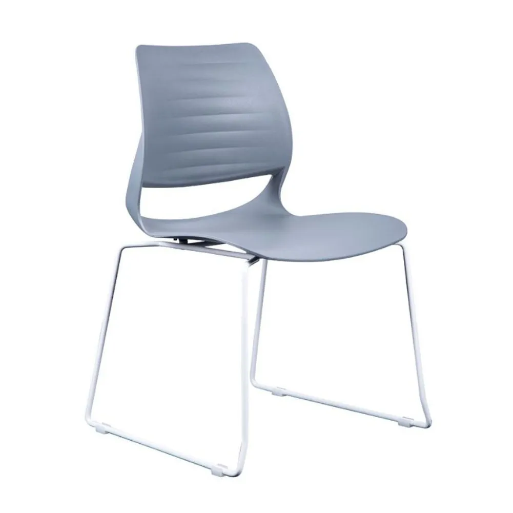 Modern Design Visitor Chair Steel Legs for Lobby, Office, Schools and Home