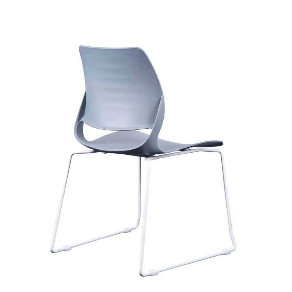 Modern Design Visitor Chair Steel Legs for Lobby, Office, Schools and Home