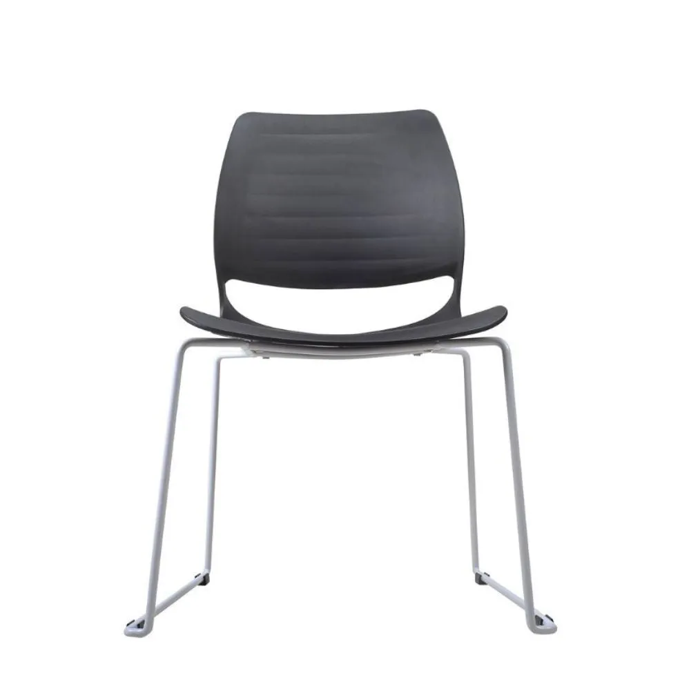 Modern Design Visitor Chair Steel Legs for Lobby, Office, Schools and Home