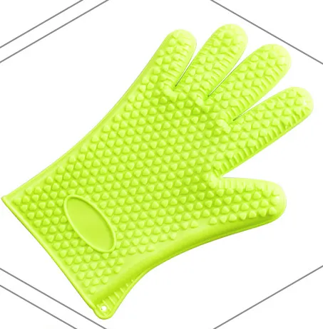 Non-slip silicone gloves microwave oven gloves tools microwave oven insulation gloves