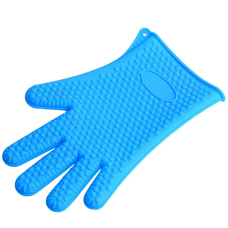 Non-slip silicone gloves microwave oven gloves tools microwave oven insulation gloves