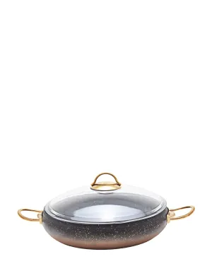 OMS Non Stick 28cm Low Casserole - Copper