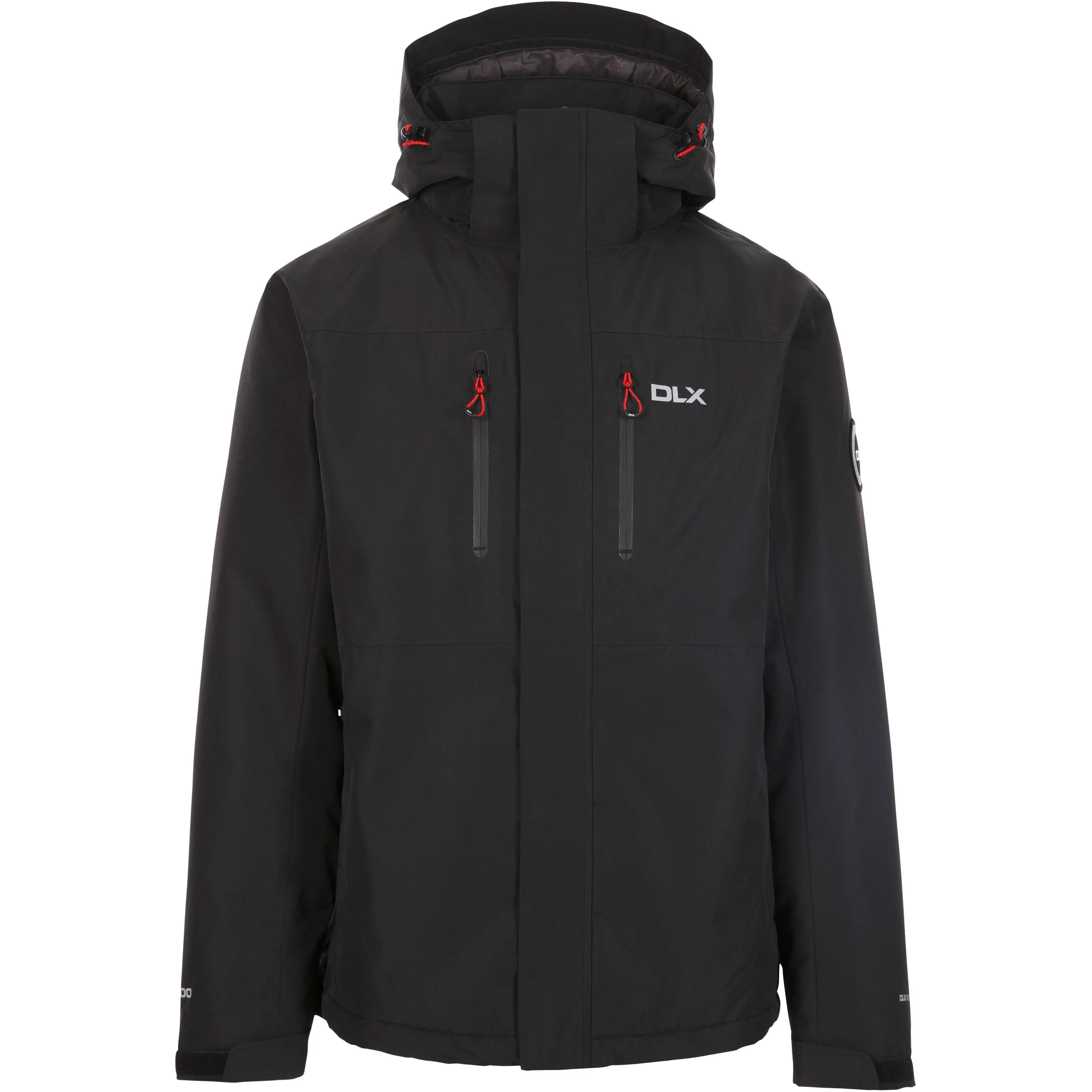 Oswarm Men's DLX Padded Waterproof Jacket in Black