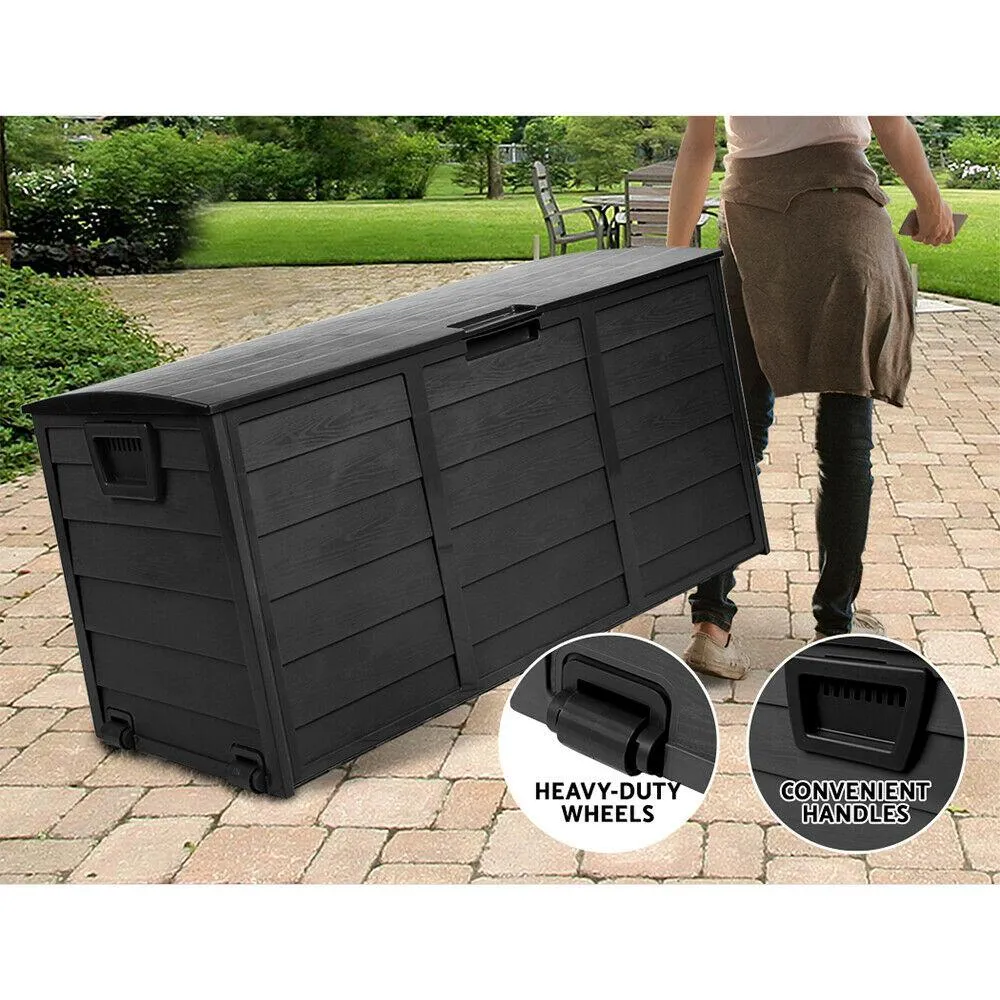 Outdoor Storage Box in Black Colour