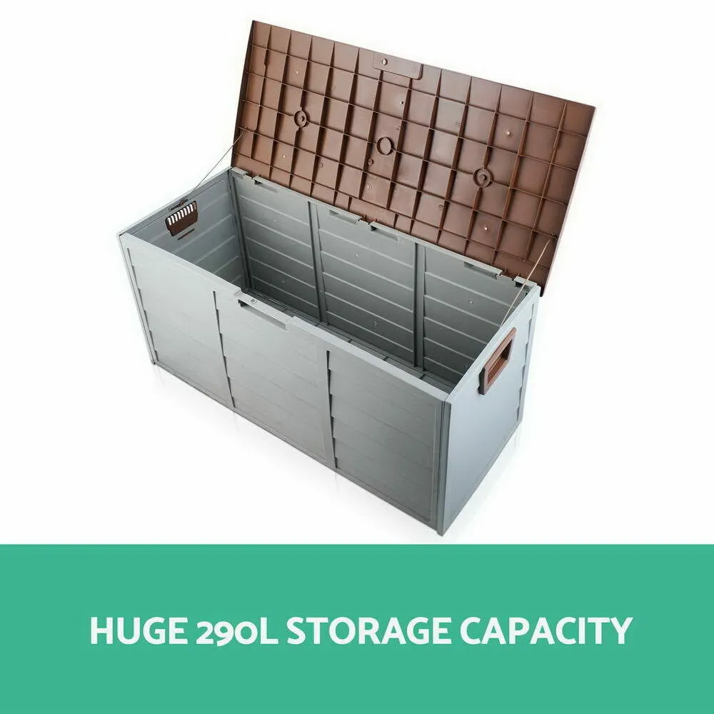 Outdoor Storage Box in Brown Colour