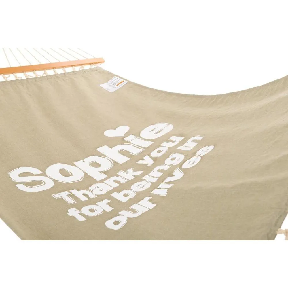 Personalised Classic Hammock - Double