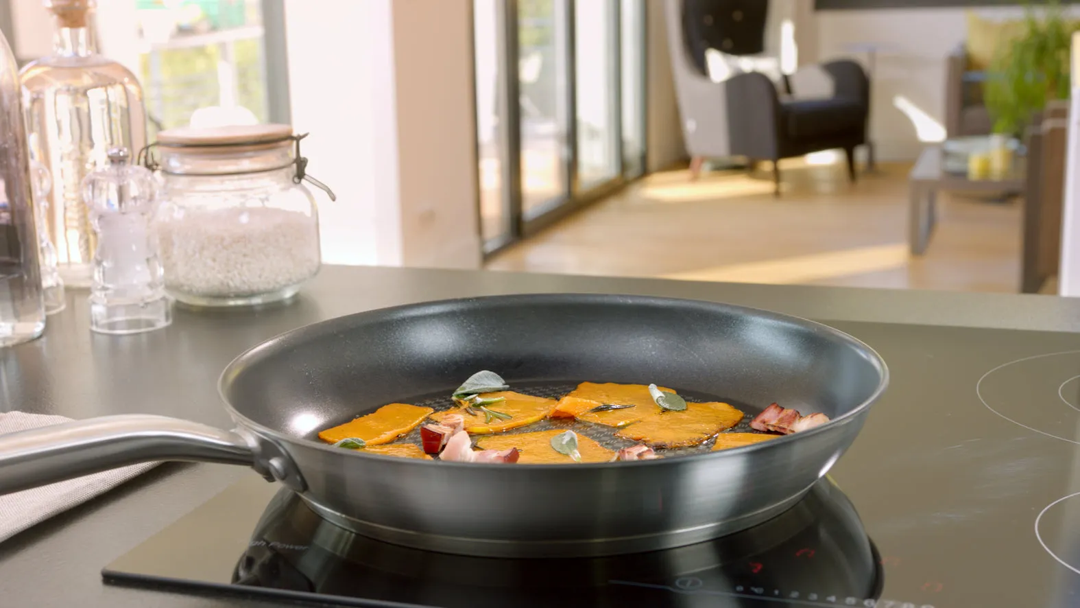 Tefal Virtuoso Stainless Steel Induction Frypan 28cm