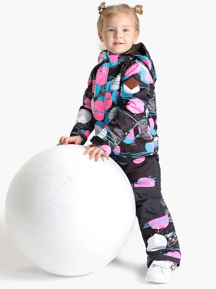 TreadSnow Colored balls Kids  Snowboard Suit