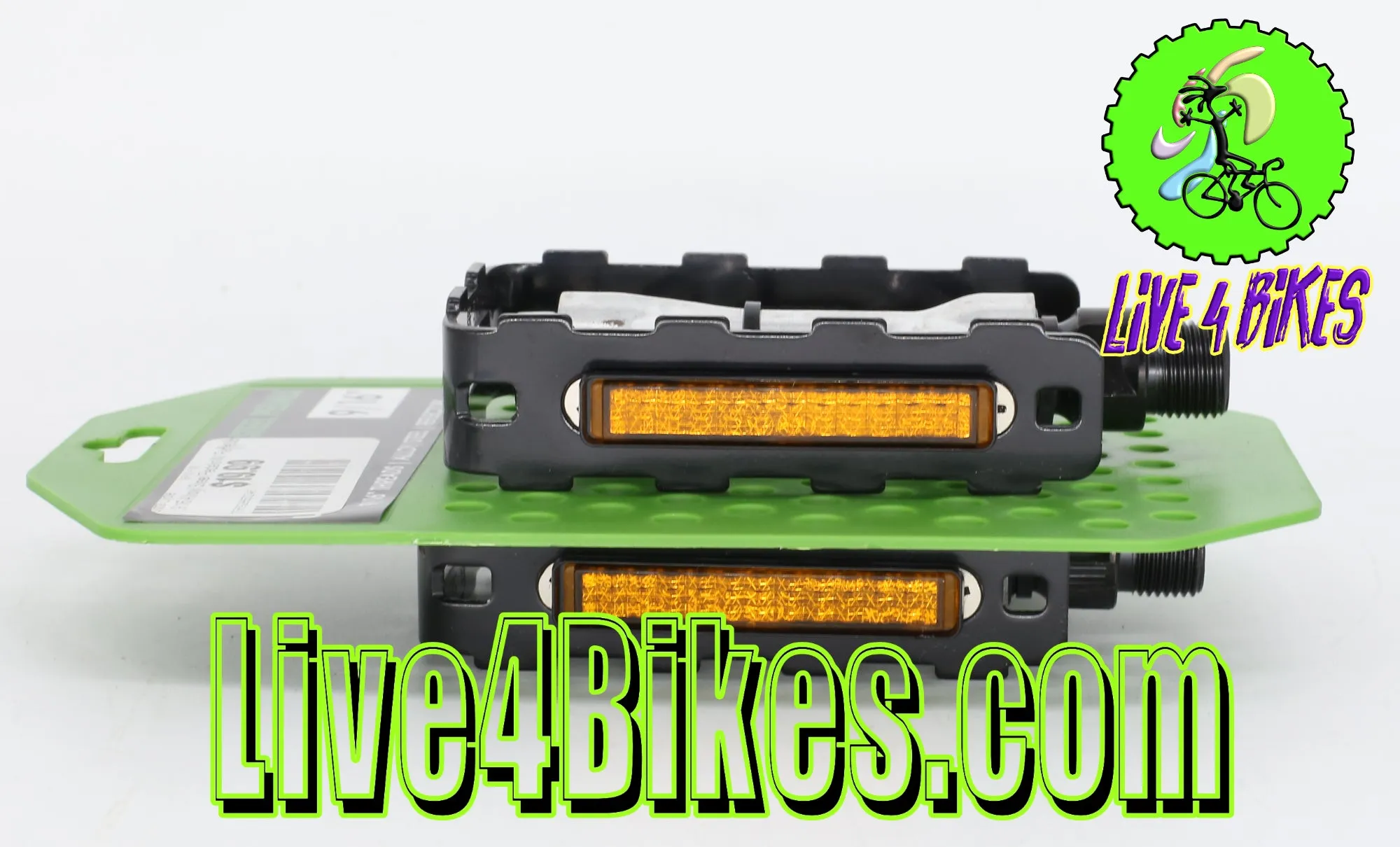 Ultra Cycle Metal Alloy / Steel Pedals  9/16"  - Live 4 Bikes