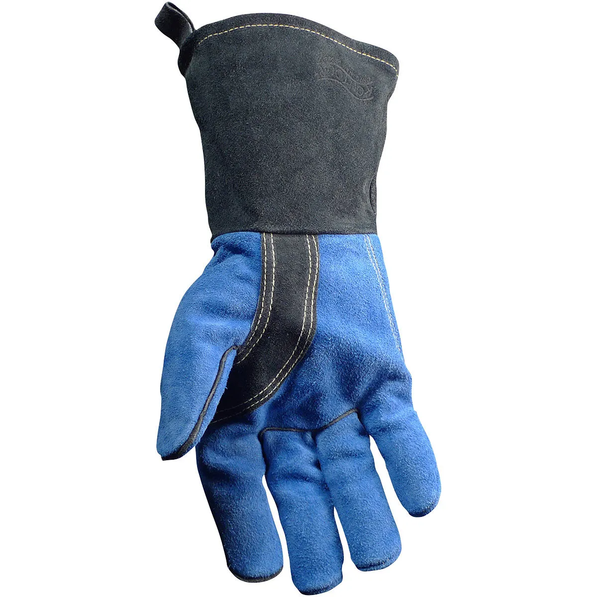 Welding Gloves- PIP Caiman® Premium Split Cowhide MIG/Stick Welder's Glove with Fleece Lining, GP1507