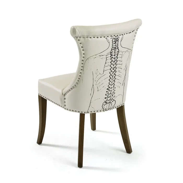 Wooden Backbone Chair -Set Of 2