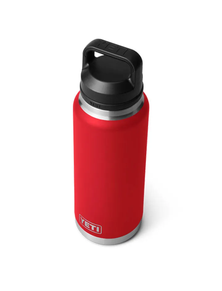 YETI Rambler 36oz Bottle Chug Rescue Red